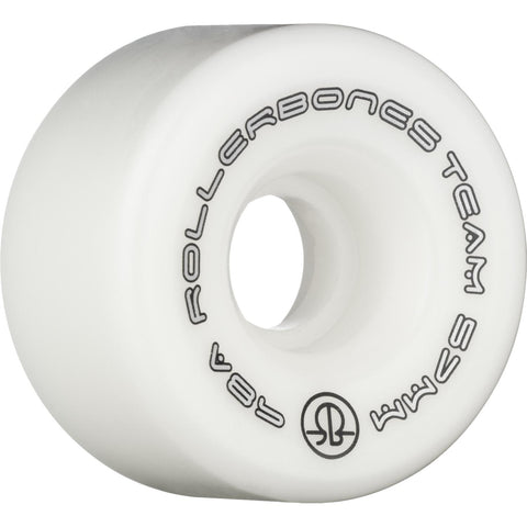 Rollerbones Team Logo 57mm 98A 8pk White