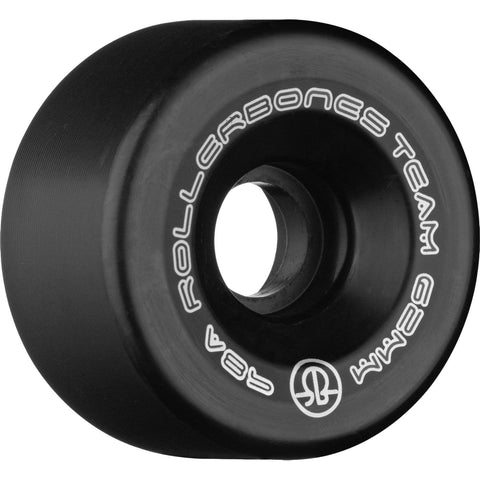 Rollerbones Team Logo 62mm 98A 8pk Black