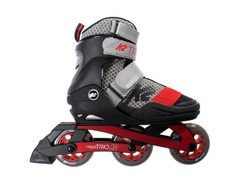 K2 Trio 100 Men's Skates Grey/Red