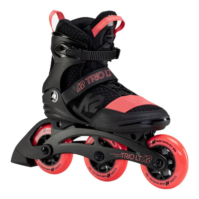 K2 Trio LT 100 Women's Skates Black/Coral