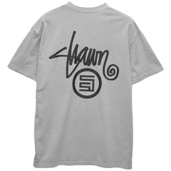 S Double Shawn Dot Tee Washed Grey