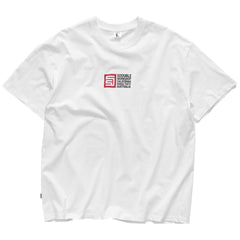 S Double Flags Tee White