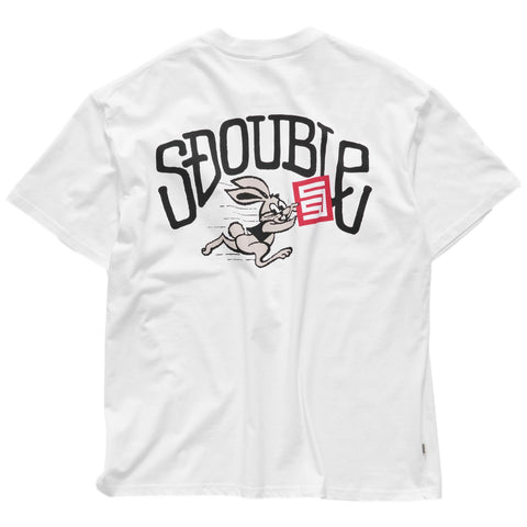 S Double Rabbit Short Sleeve T-Shirt White