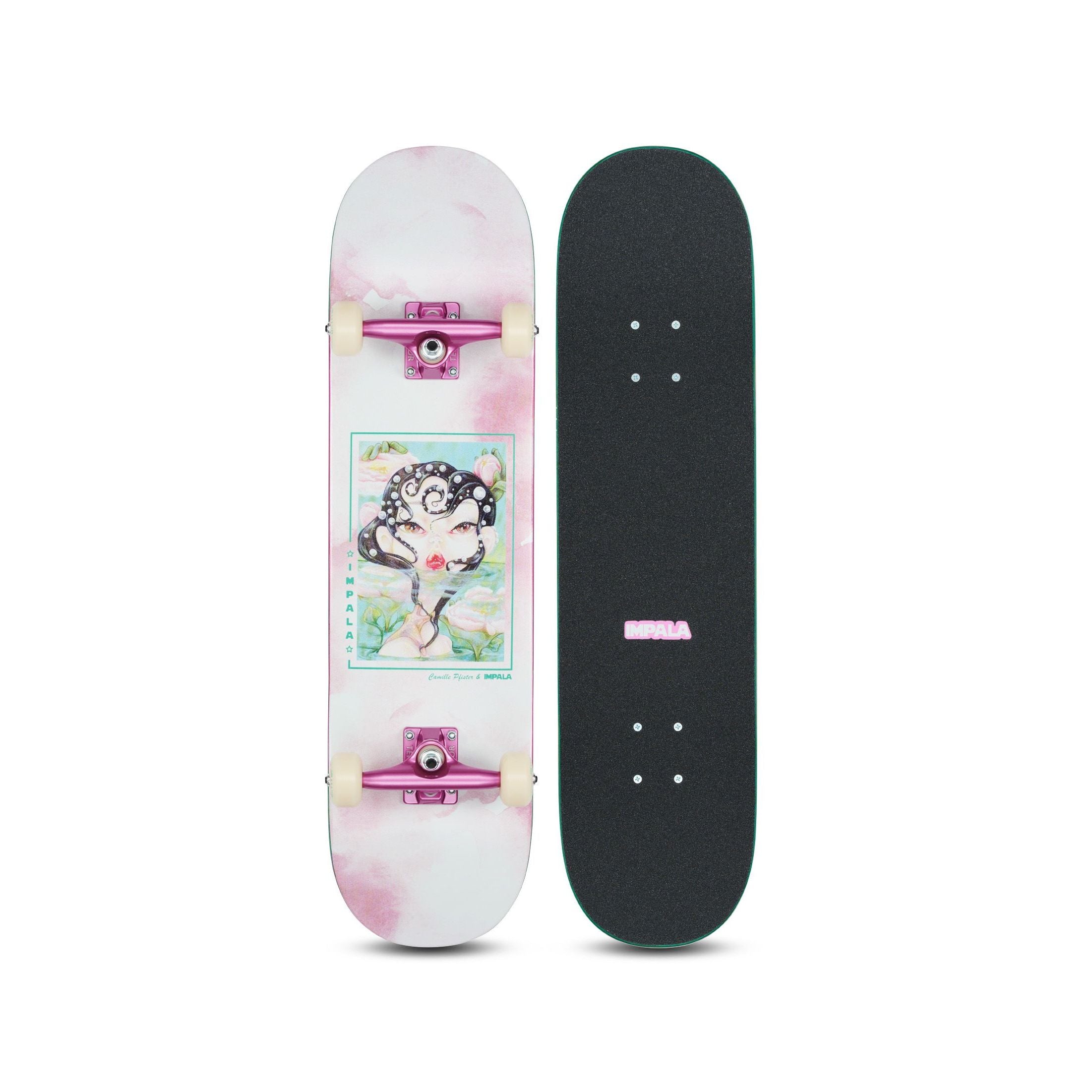 Impala Naiad Complete Skateboard Wen Rose 8.0"