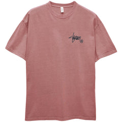 S-Double Shawn Dot Tee Washed Rose Tee