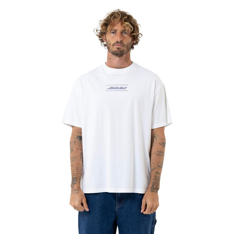 Santa Cruz Wired Flame Tee White
