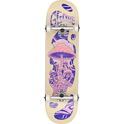 Globe G1 Mind Expansion Complete Off White/Purple 8.5"