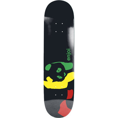 Enjoi Rasta Panda R7 Skateboard Deck 8.5"