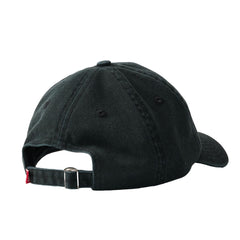 S-Double Workshop 6 Panel Low Pro Cap Black
