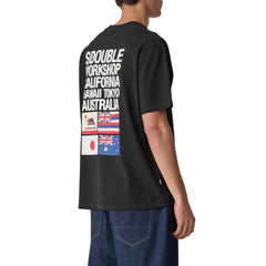 S-Double Flags Tee Black