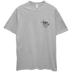 S Double Shawn Dot Tee Washed Grey