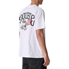 S Double Rabbit Short Sleeve T-Shirt White
