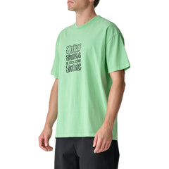 S Double Logo Fest Tee Pigment Green