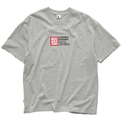 S Double Fantastico Short Sleeve T-Shirt Heather Grey