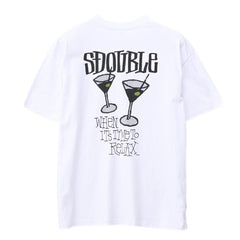 S Double Time to Relax Tee White