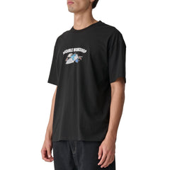 S Double Running Man Short Sleeve T-Shirt Black