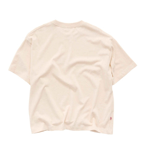 S-Double Stencil Heavy Weight T-Shirt Unbleached