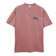 S/Double This Thing Dot Tee Washed Rose