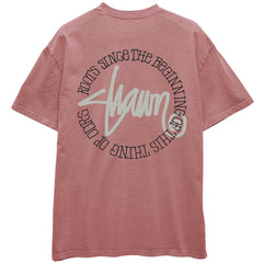 S-Double Shawn Dot Tee Washed Rose Tee