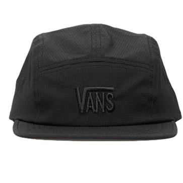Vans Stretch Logo 5 Panel Camper Cap Black