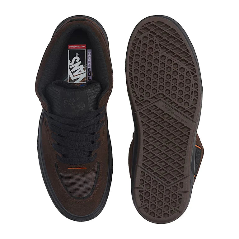 Vans Skate Half Cab Wafflecup Rizzo Shoe Brown / Black
