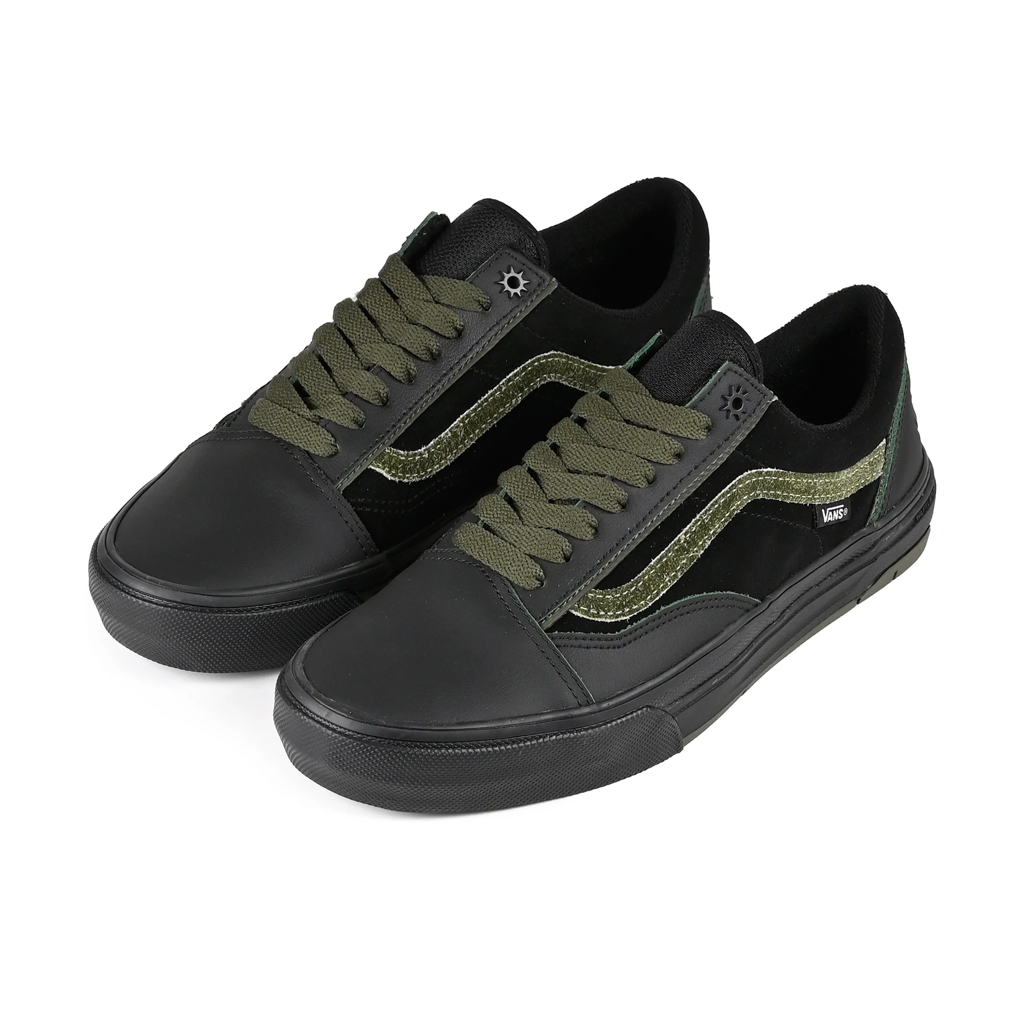 Vans Skate Old Skool Mens Shoe Willow Green / Black