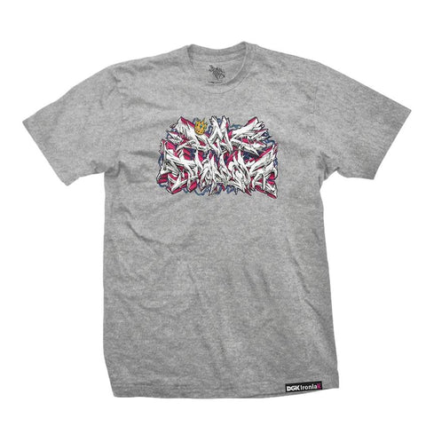 DGK x Ironlak Volts Tee Gray