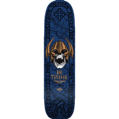 Powell Peralta Per Welinder Nordic Skull Freestyle Skateboard Deck Navy/Gold - 7.25 x 27