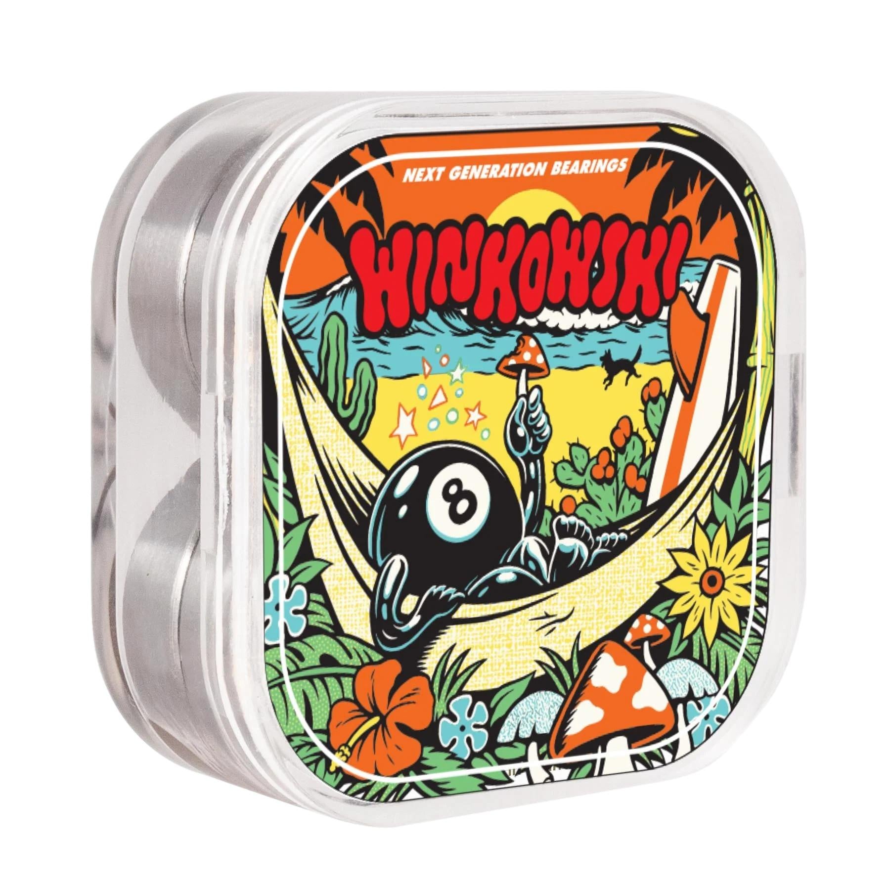 Bronson G3 Eric Winkowski Skateboard Bearings 8 pack