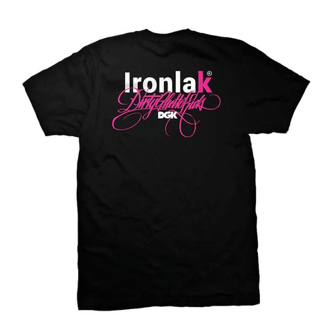 DGK x Ironlak Yard Tee Black