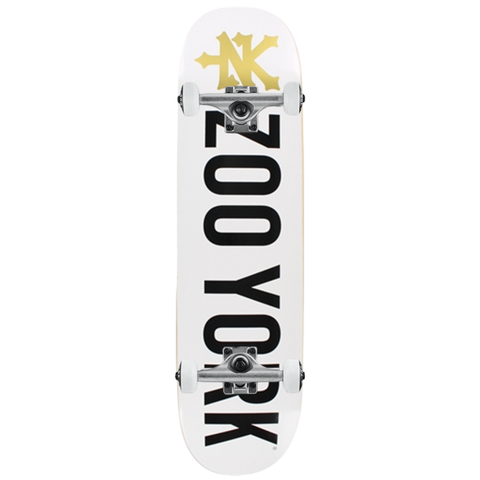 Zoo York 8.0 Photo Incentive White Complete Skateboard