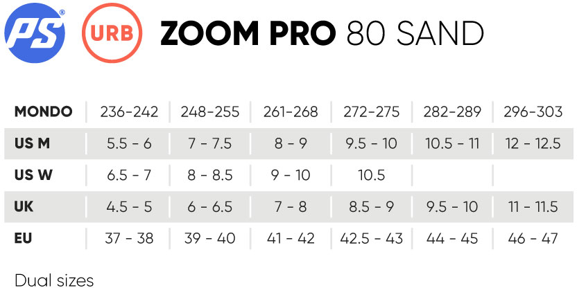 Powerslide Zoom Pro 80 Sand Inline Skates