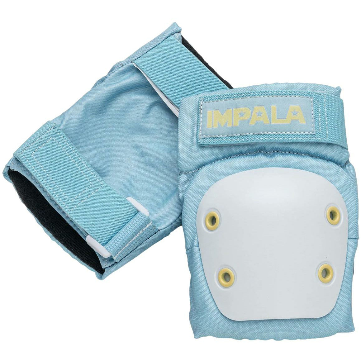 Impala Adult Protective Tripack Padding  Set Sky Blue / Yellow