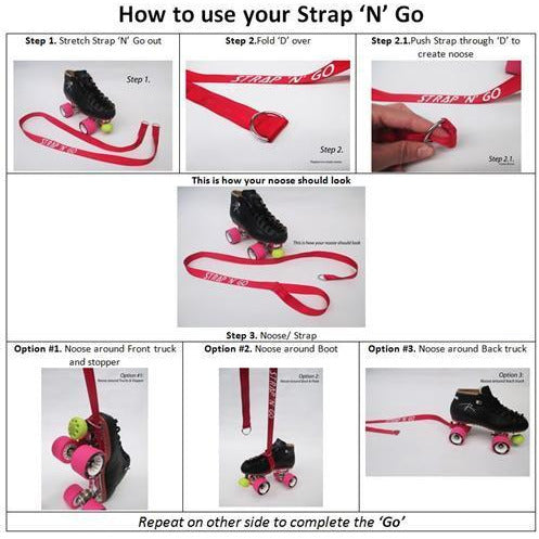 Strap N Go Barbed Wire Skate Noose