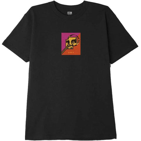 Obey Magnify Mens Tee Black