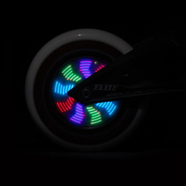 Powerslide Graphix  LED Colour 125mm Inline Wheels (EACH)