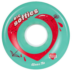 Chaya Big Softie's Outdoor Rollerskate Wheels 4 Pack