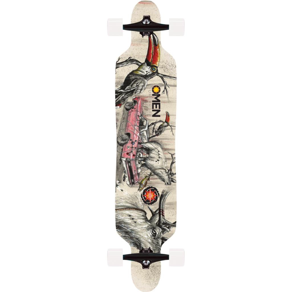 Omen Complete Longboard Elk Amino 41" Drop Thru w/Flex