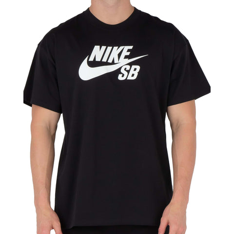 Nike SB Mens Logo Tee Black
