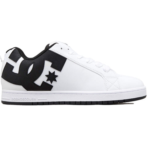 DC Court Graffik Mens Shoe White / Black