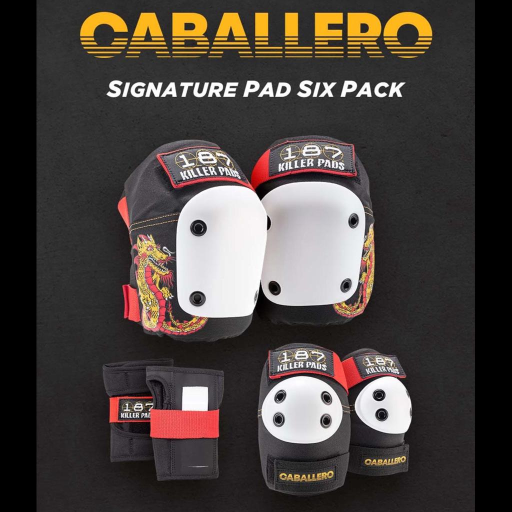 187 Six Pack Protective Pad Set Steve Caballero Junior
