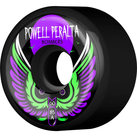 Powell Peralta Bomber Wheels Black 60mm X 85a