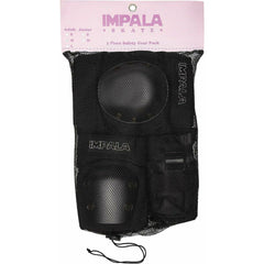 Impala Youth Kids Tripack Protective Padding Set Black