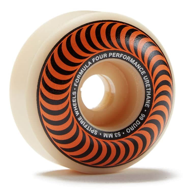 Spitfire Formula Four Classic Orange 101a 53mm Skateboard Wheels