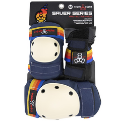 Triple 8 Tri Pack Protective Pads Saver series Junior Pacific Beach