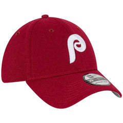 New Era 39THIRTY Philadelphia Phillies Fitted Cap Cardinal Red