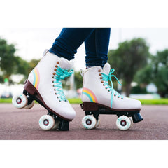 Chaya Bliss Kids Adjustable Quad Skates Vanilla