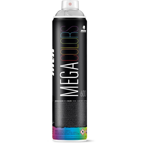 MTN Mega Spray Paint - 600ml Silver Chrome