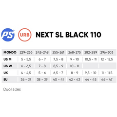 Powerslide Next SL Black 110 Inline Skates