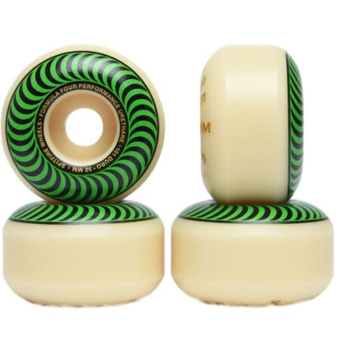 Spitfire Formula Four Classic Green Wheels 101A 52mm